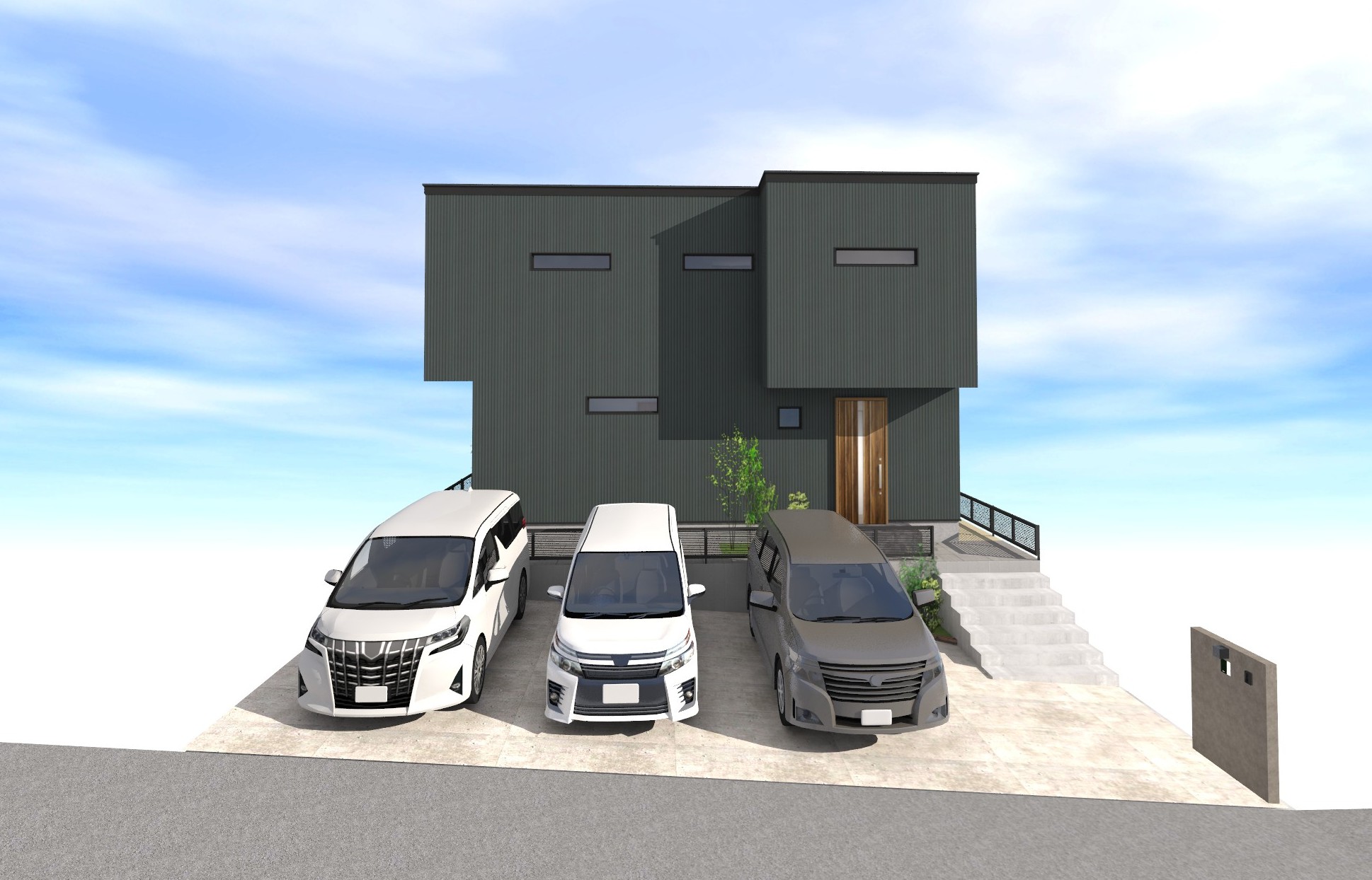 スマイルタウン男山長沢　(予告広告)